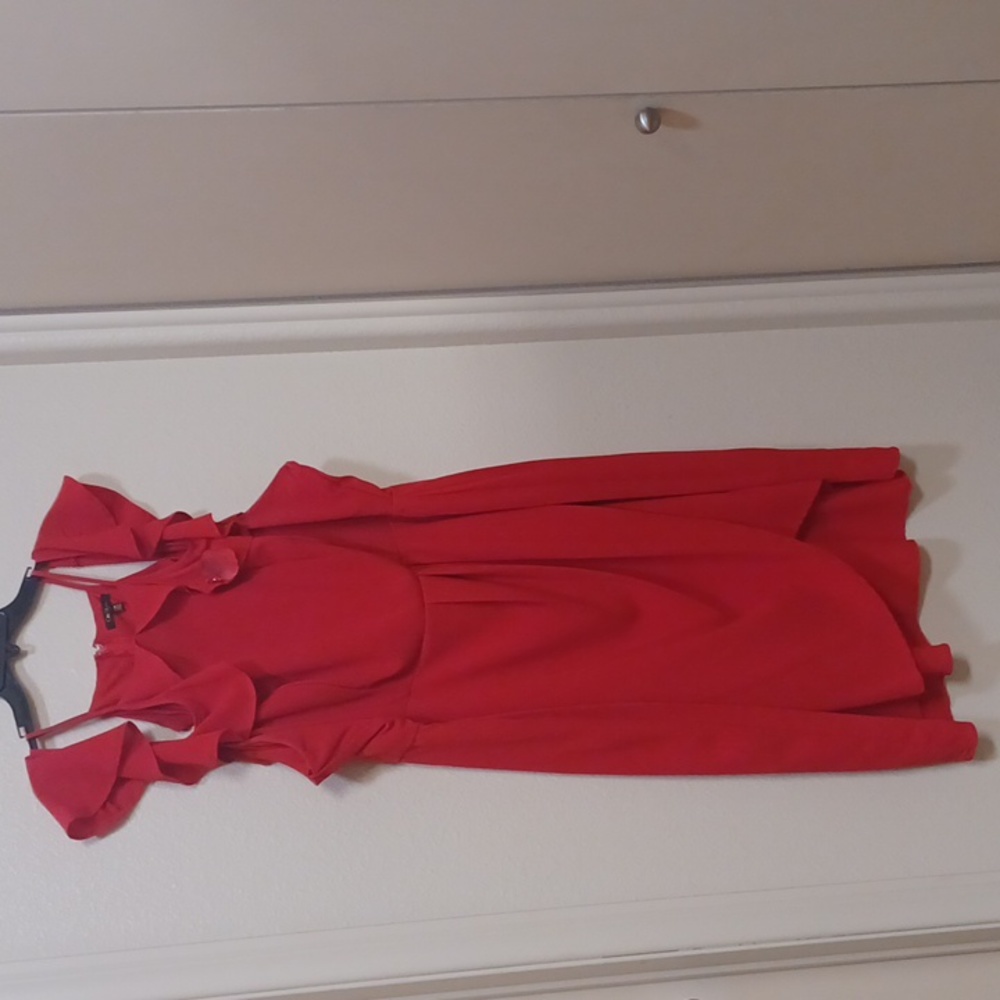 Womens City Studio red dress size 24W